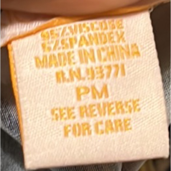 Klozlyne, Cap Sleeves, 95% Viscose, Slits, Maxi Dress, Multi, Size PM - Picture 8 of 9